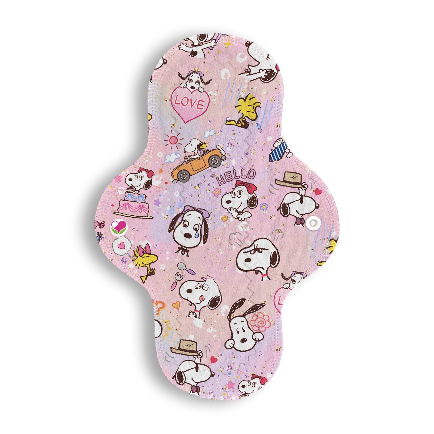 Regular snoopy rosa 26 cms