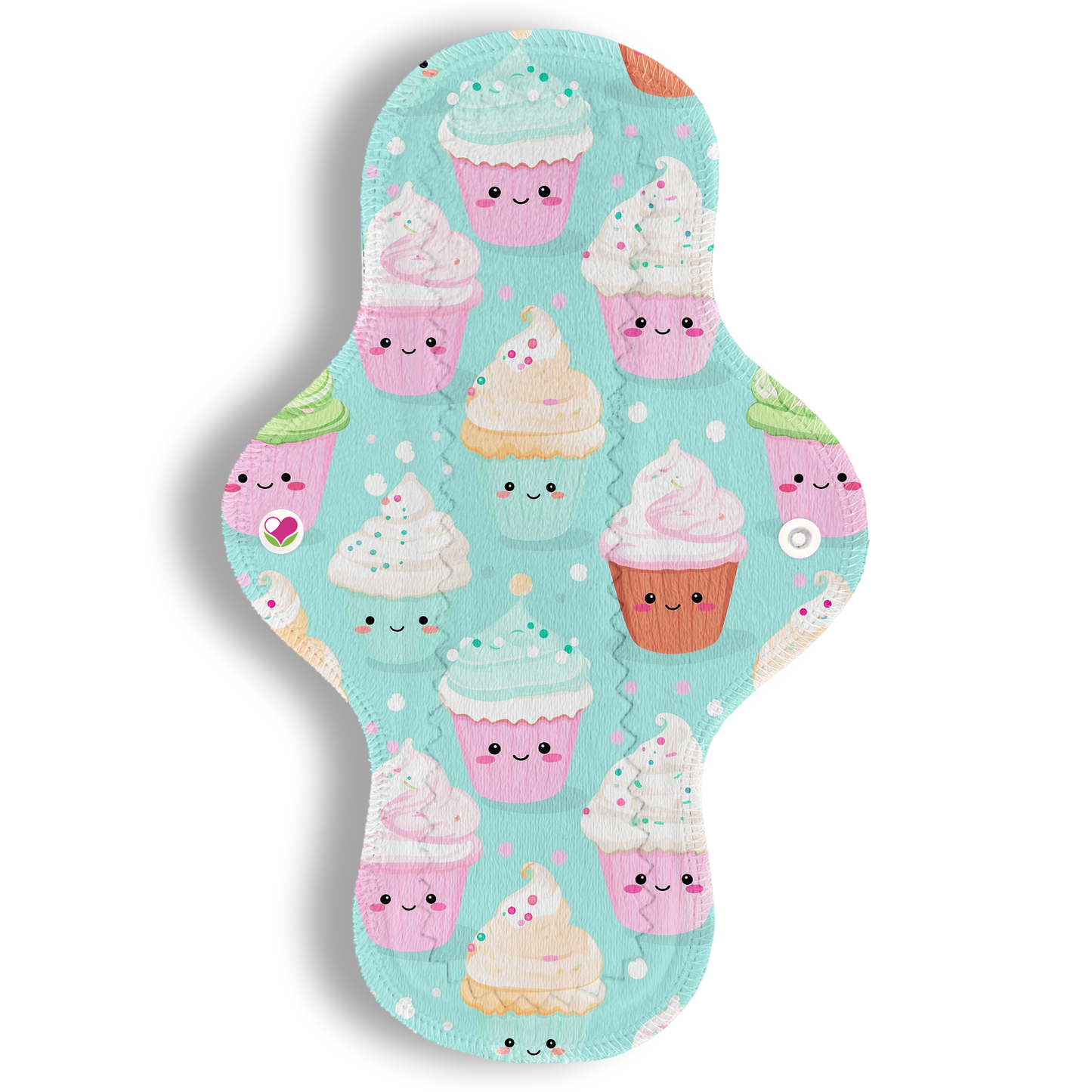 Abundante cupcakes aqua 29 cms