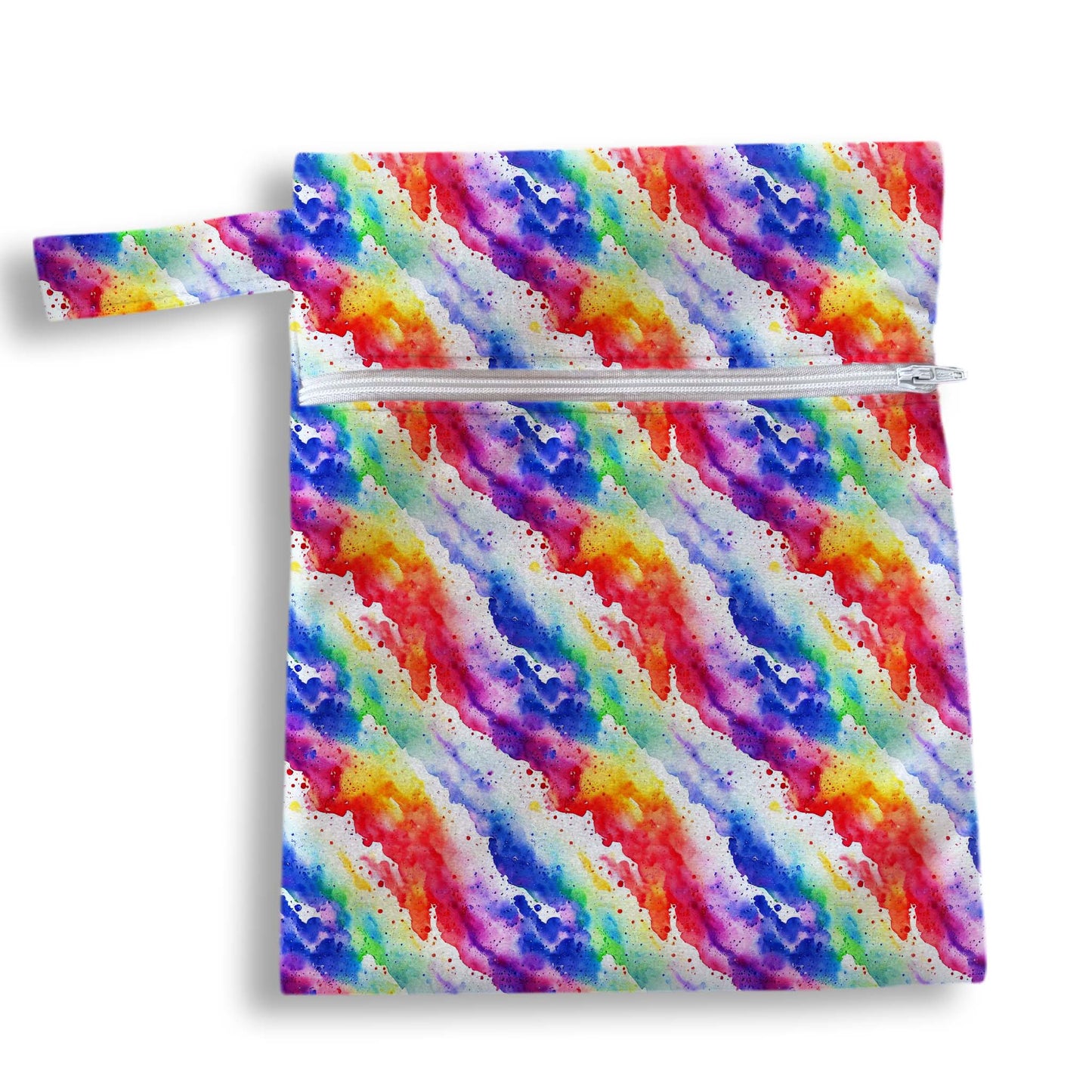 Bolsa acuarela blanco 18 x 25 cms