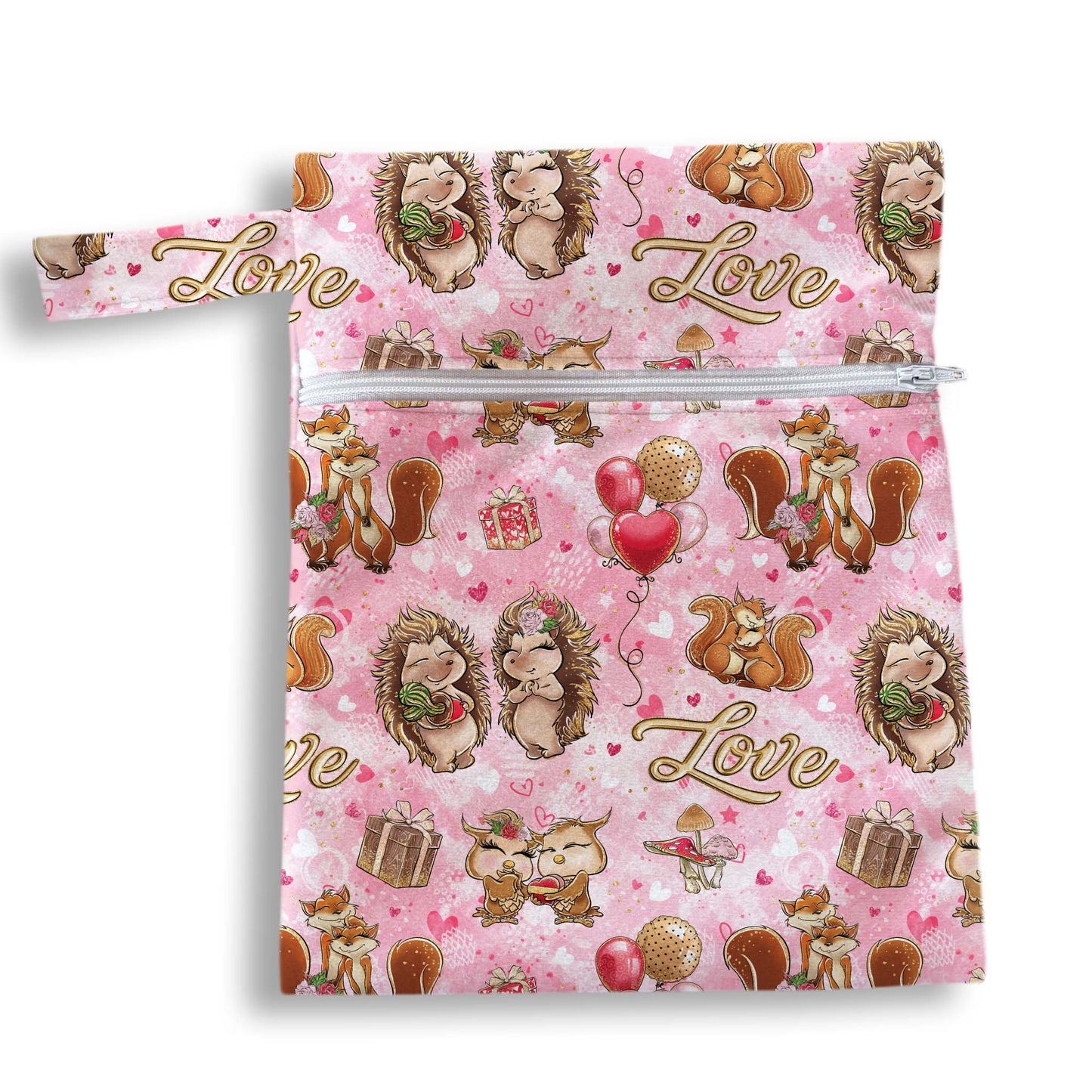 Bolsa animalitos love 18 x 25 cms