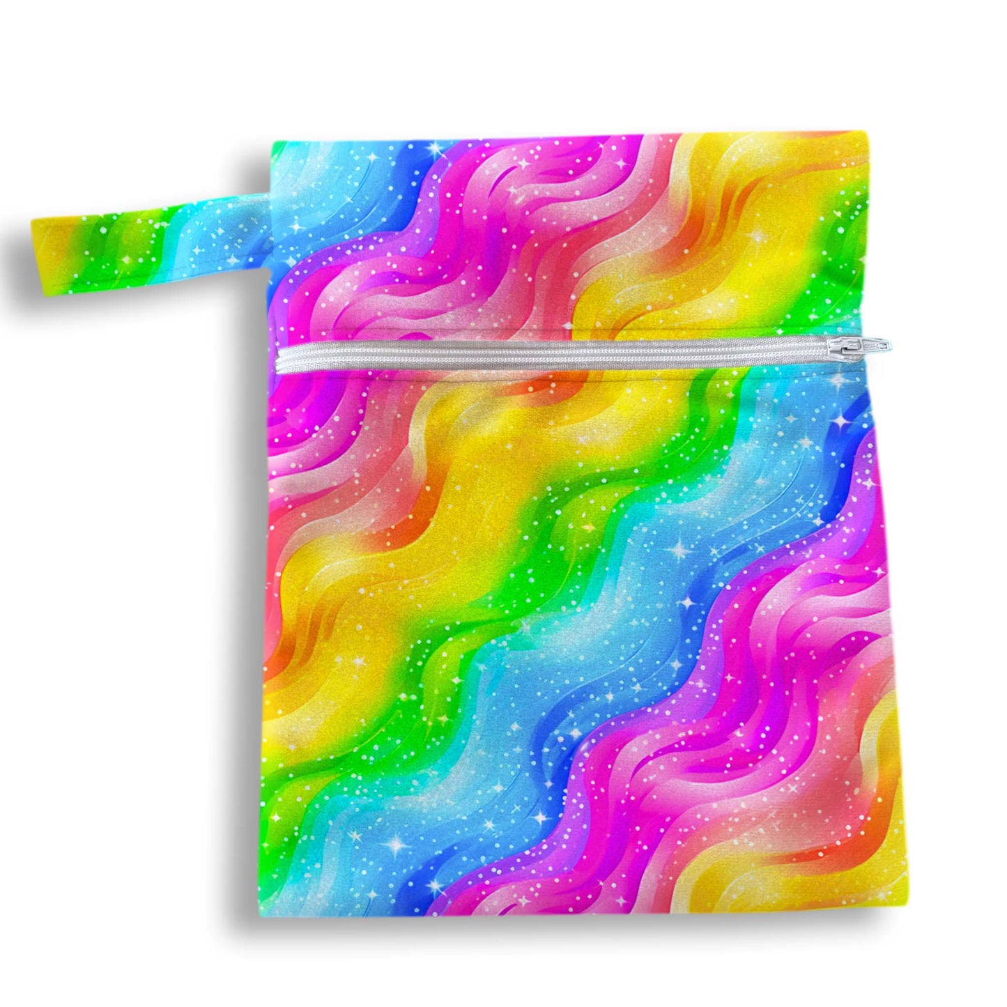 Bolsa arcoiris ondas 18 x 25 cms