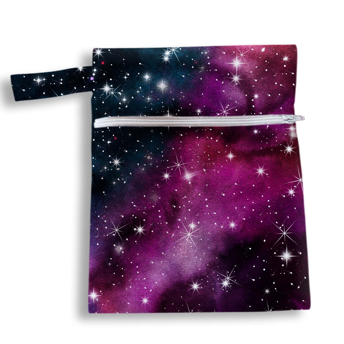 Bolsa galaxias negro 18 x 25 cms