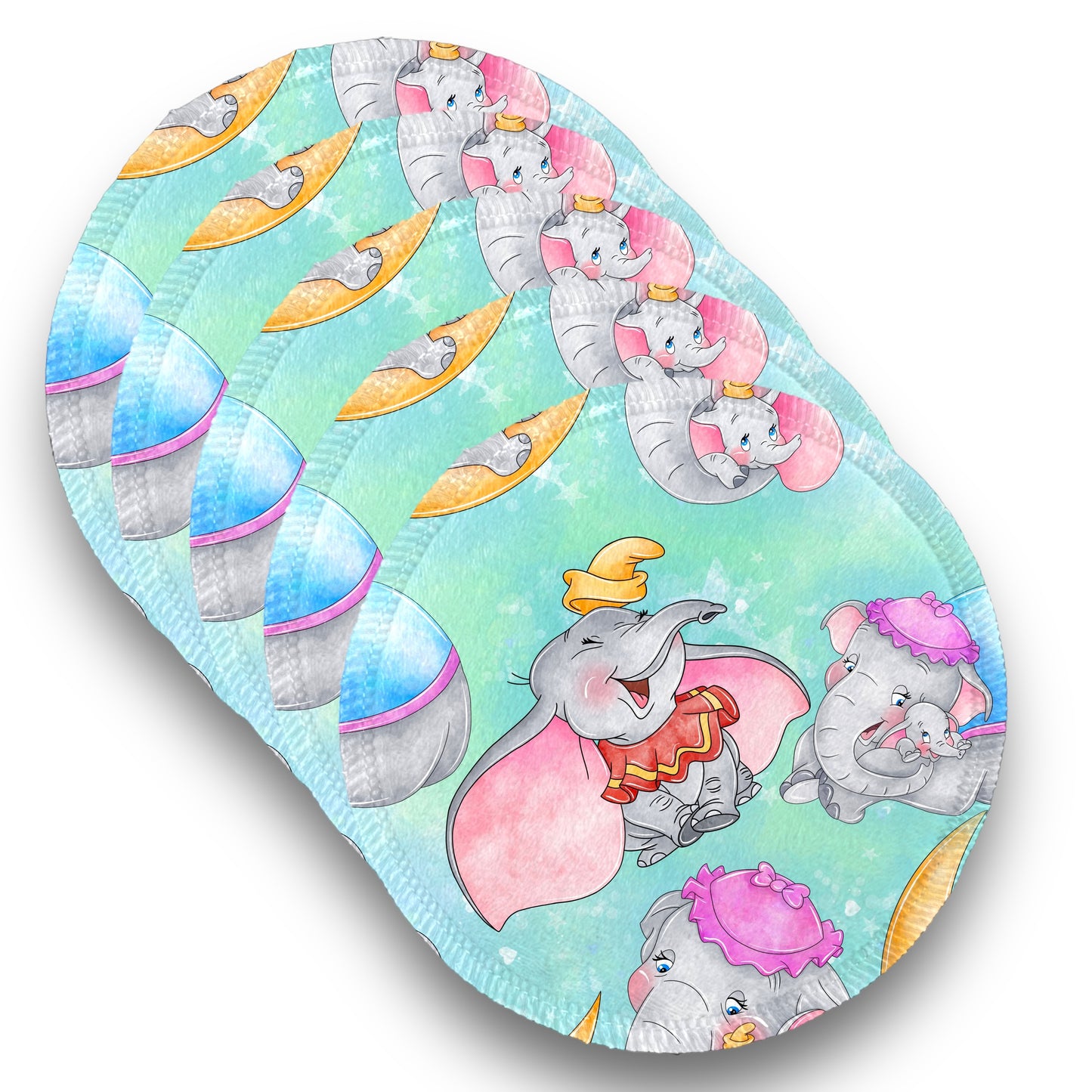 Desmaquillantes dumbo pack 5 piezas 12 cms