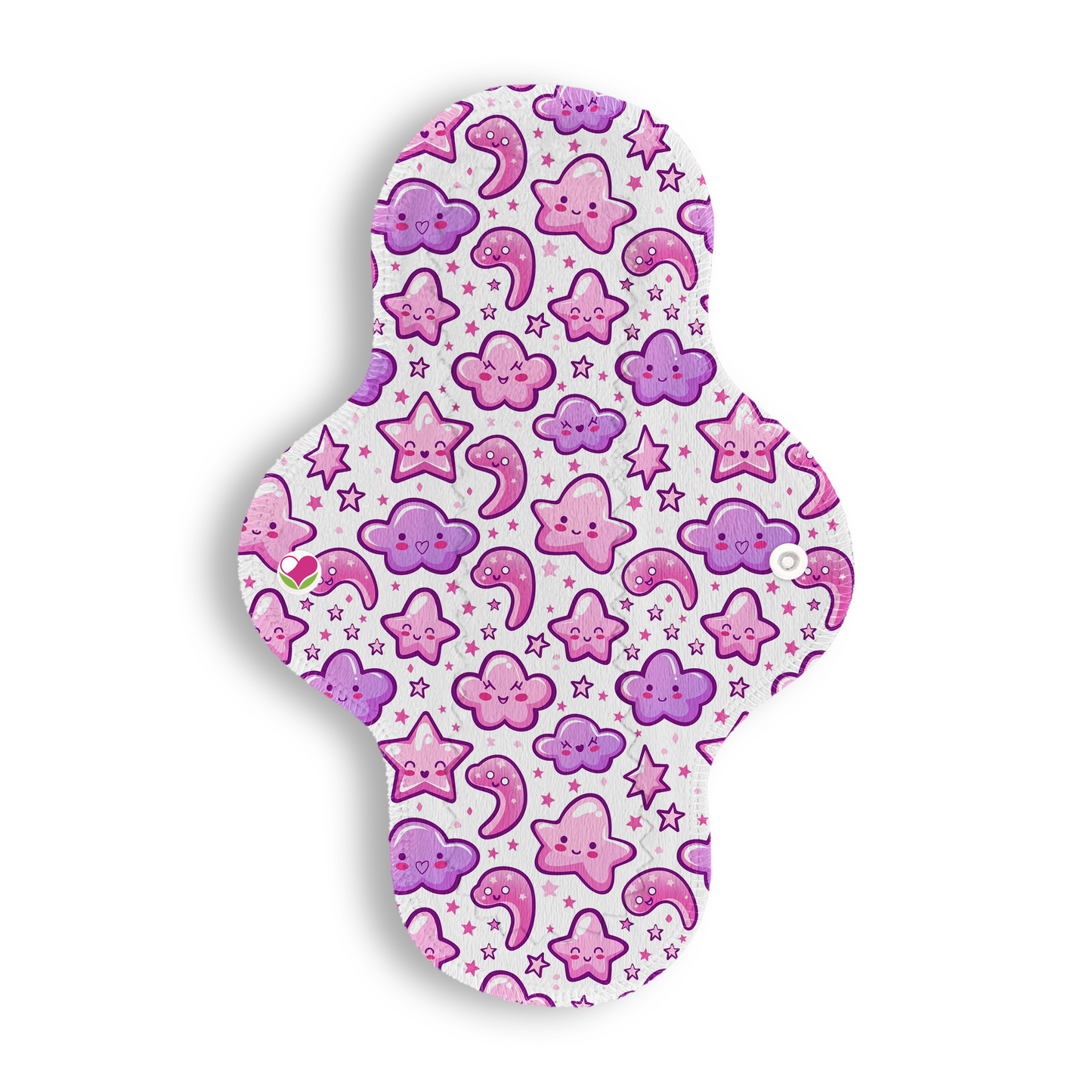 Regular estrellitas morado rosa 26 cms