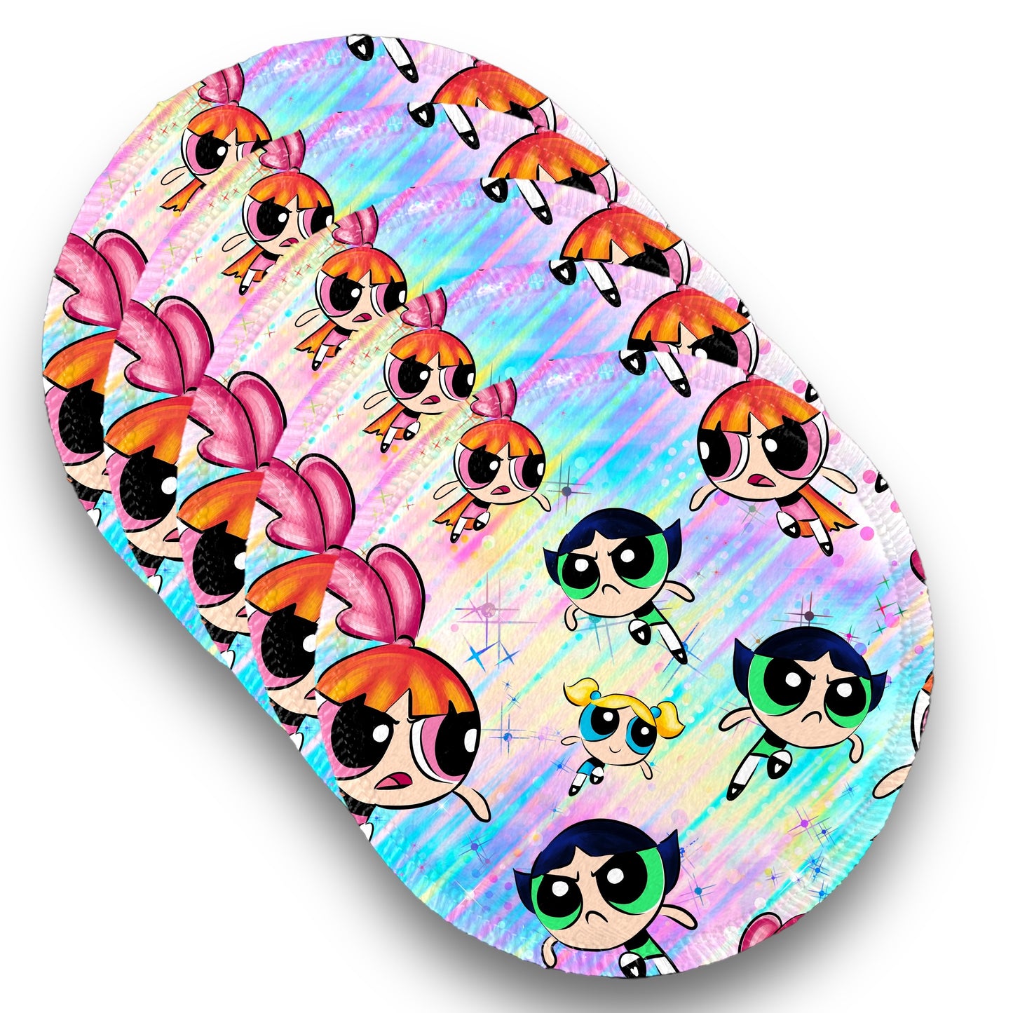 Desmaquillantes chicas new pack 5 piezas 12 cms