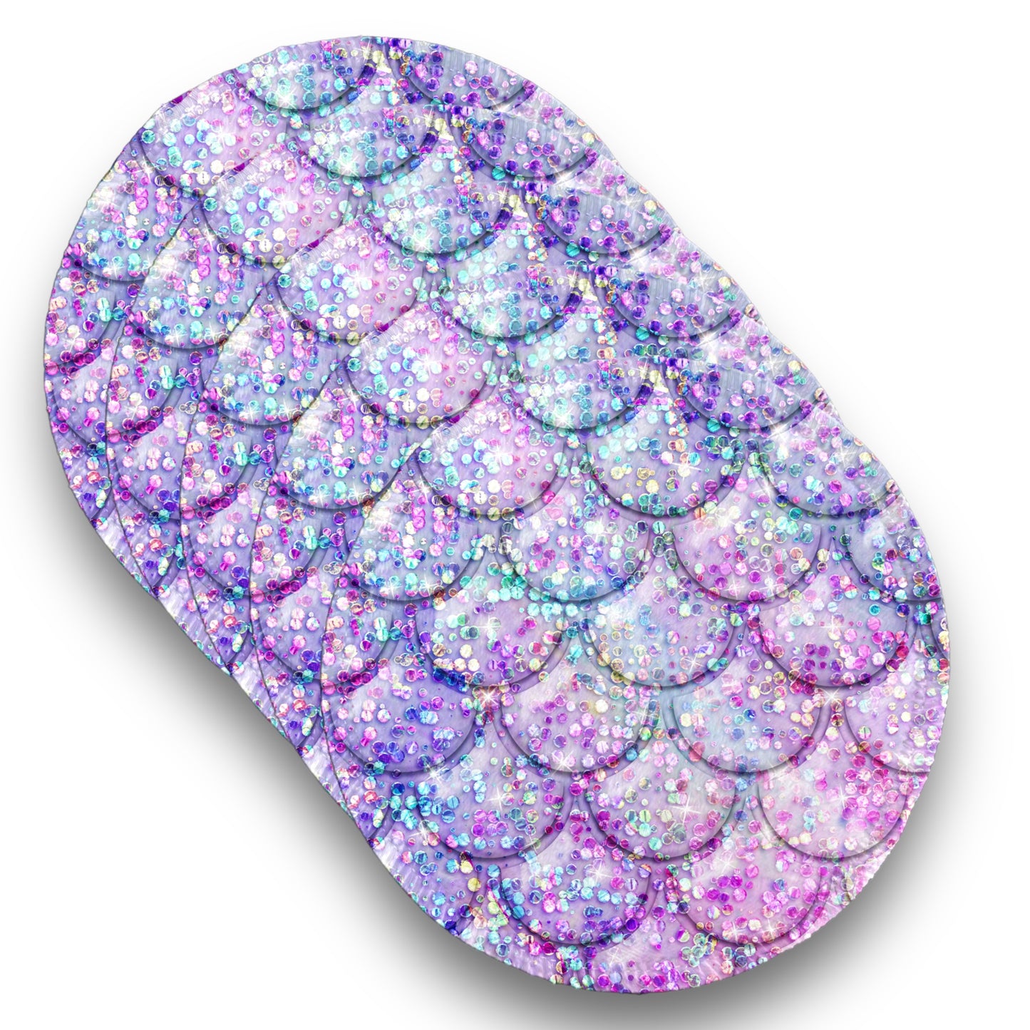 Desmaquillantes escamas lila new pack 5 piezas 12 cms