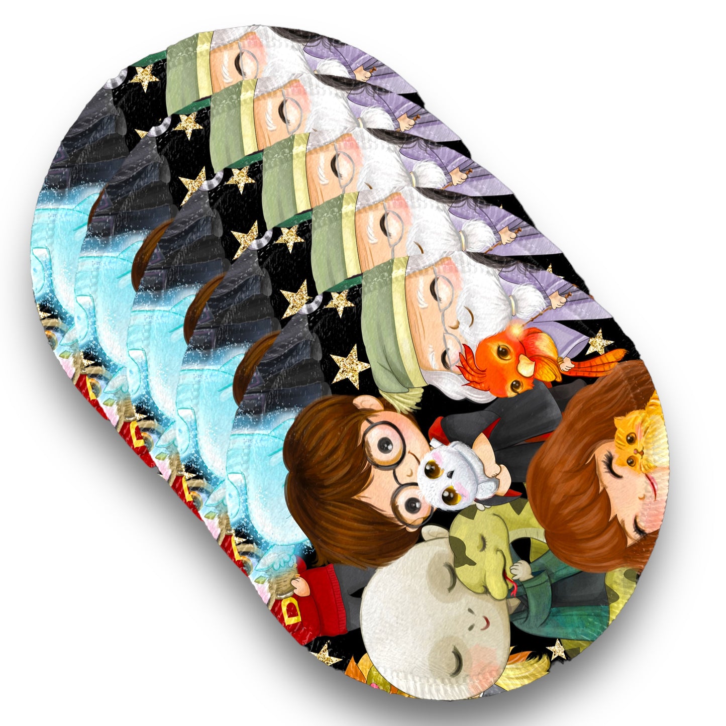 Desmaquillantes harry potter pack 5 piezas 12 cms