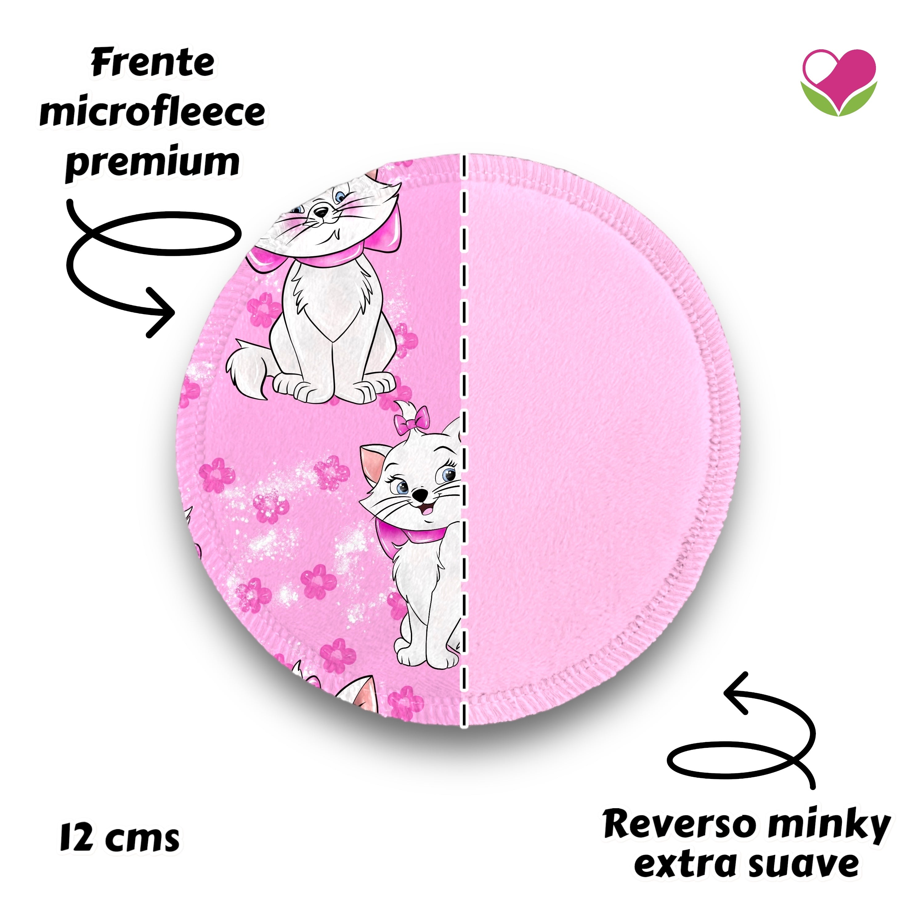 Desmaquillantes marie pack 5 piezas 12 cms
