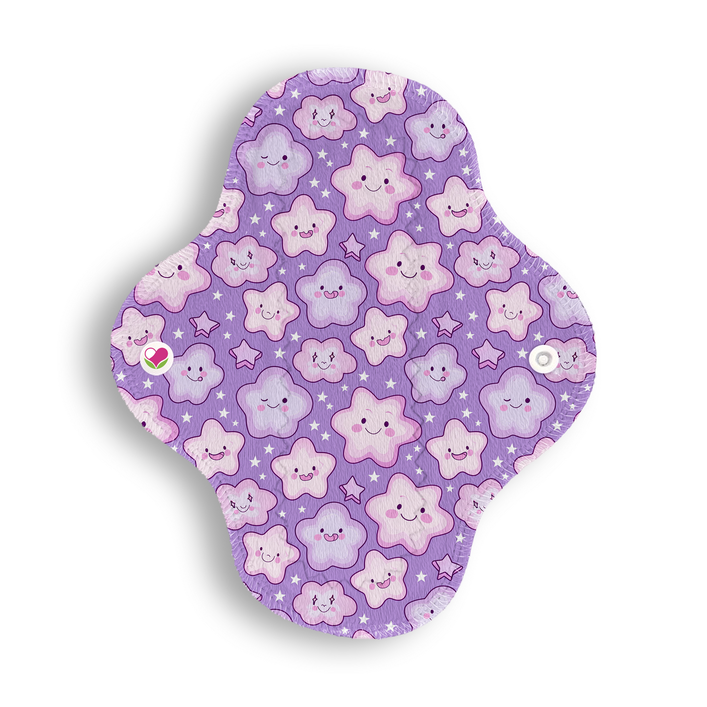 Maxi panti protector estrellitas lila 20 cms