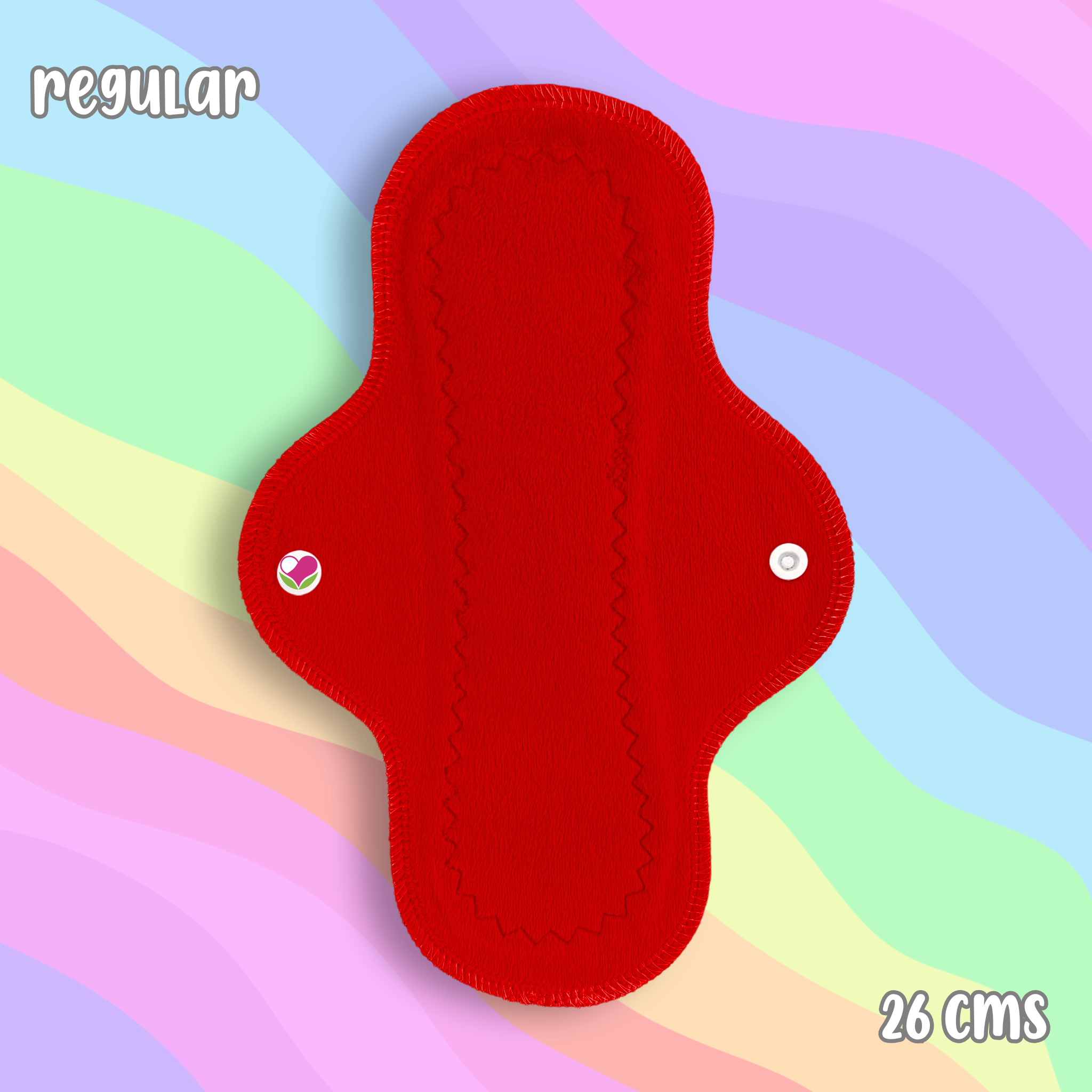 Regular minky rojo 26 cms