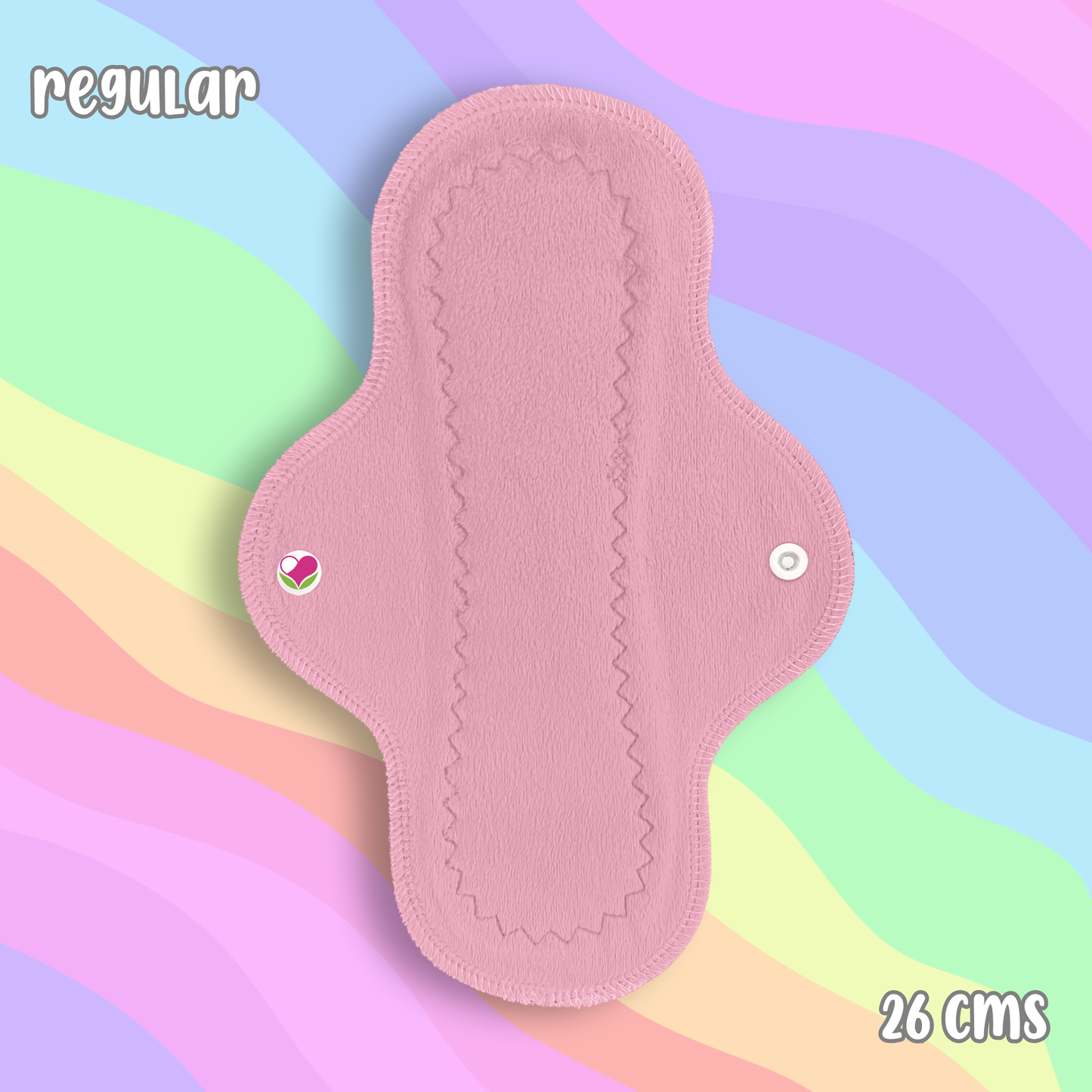 Regular minky rosa 26 cms