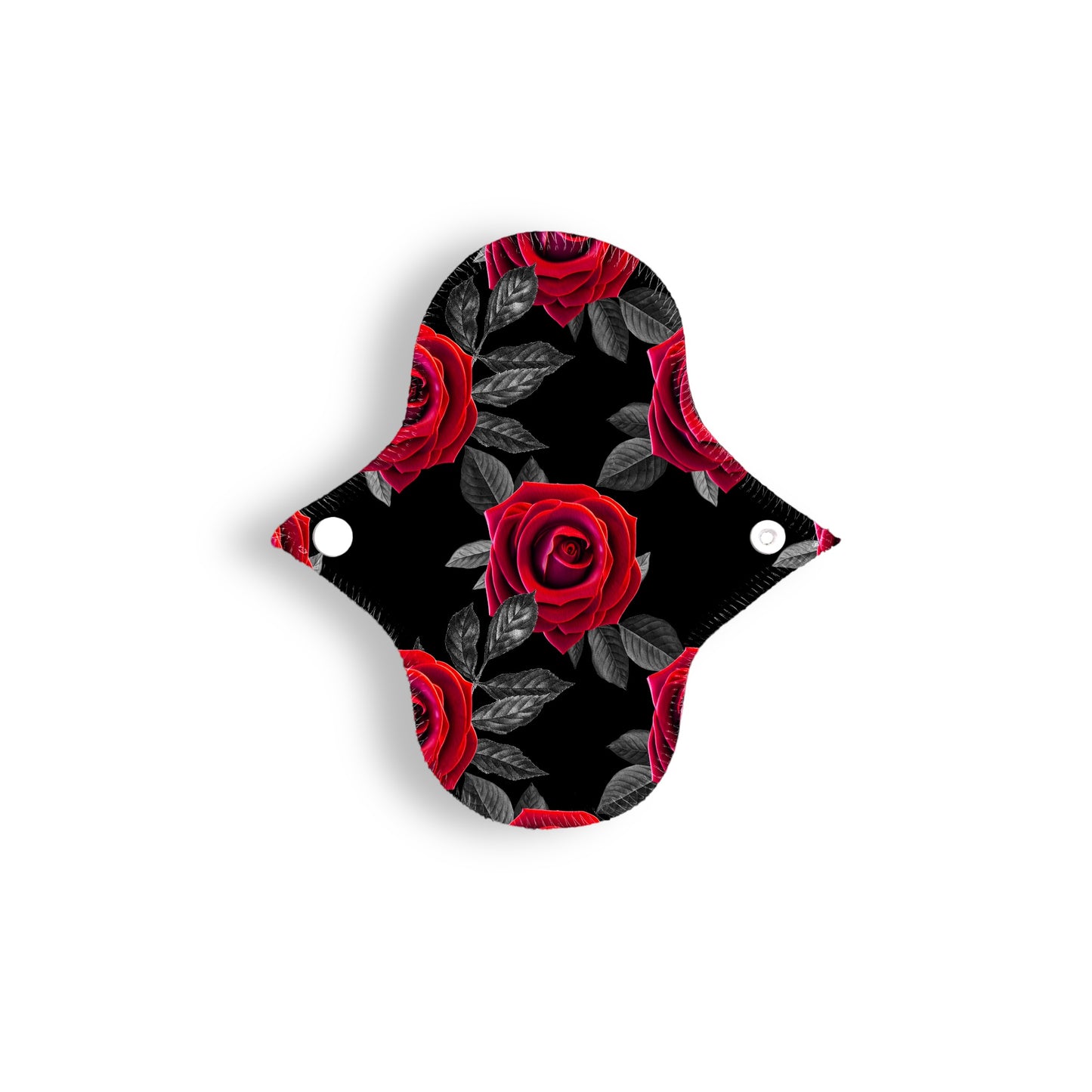 Panti protector rosas rojas fdo negro 17 cms