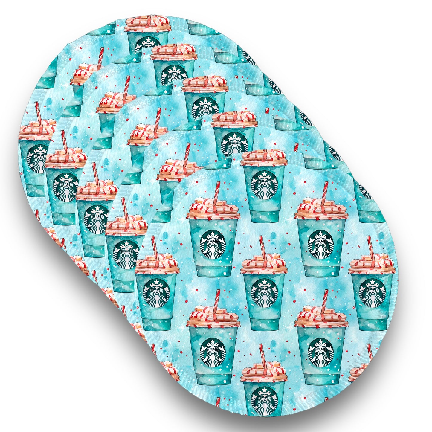 Desmaquillantes starbucks agua pack 5 piezas 12 cms