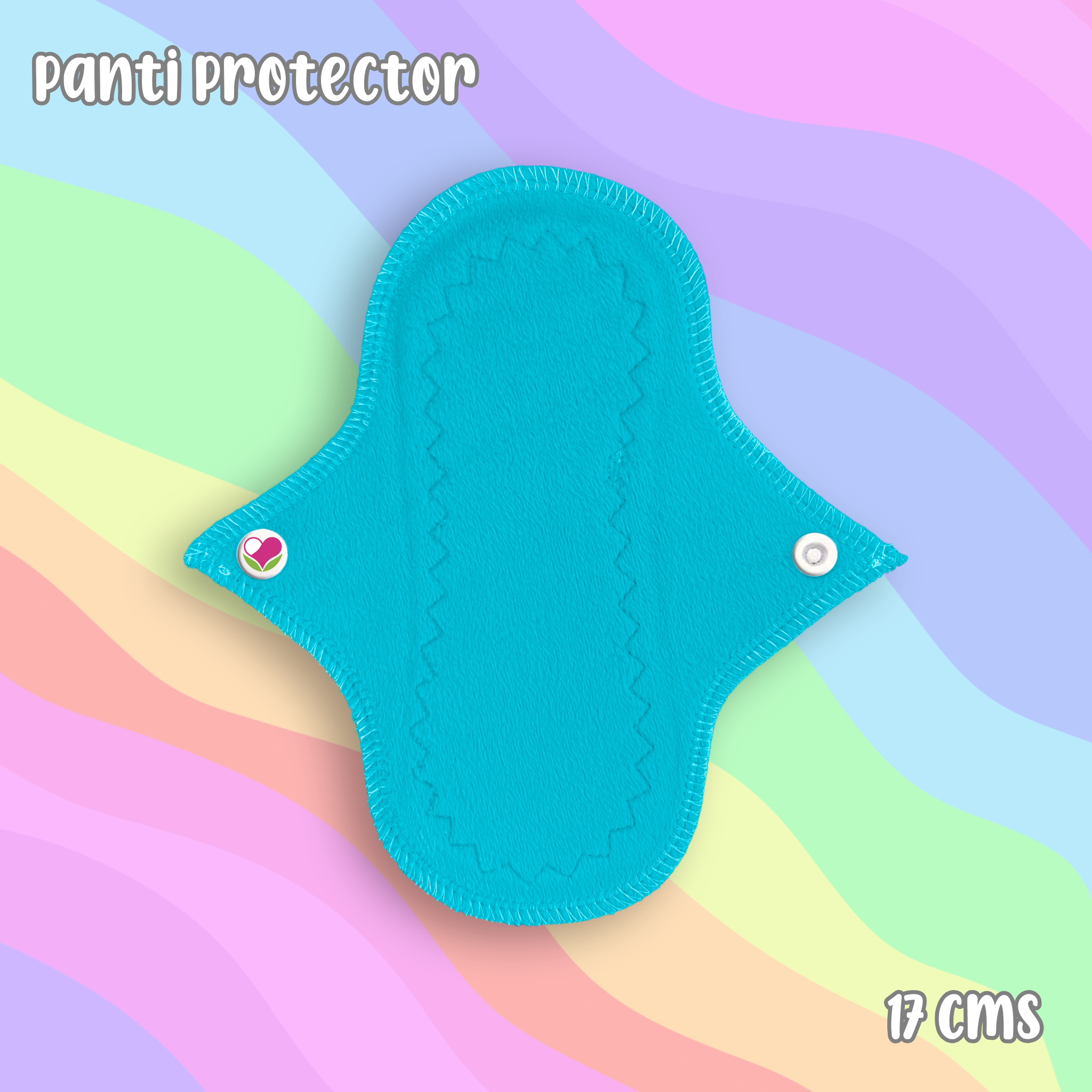 Panti protector minky turquesa 17 cms