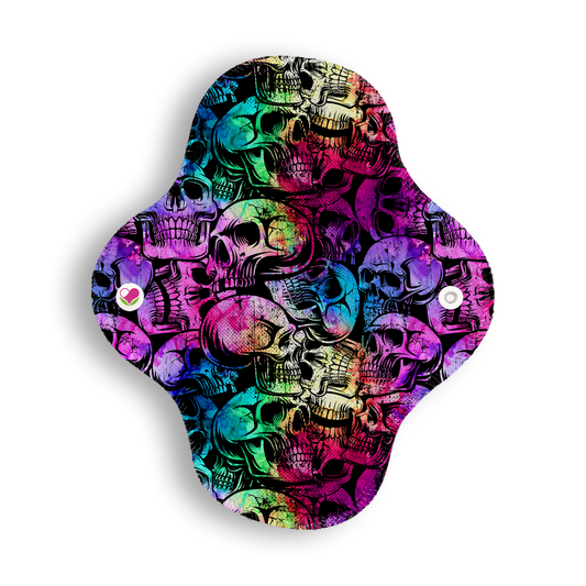 Maxi panti calaveras neon 20 cms