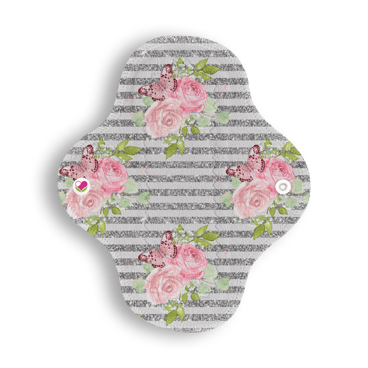 Maxi panti mariposas plata 20 cms