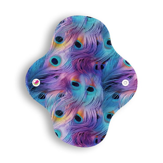 Maxi panti plumas lila 20 cms