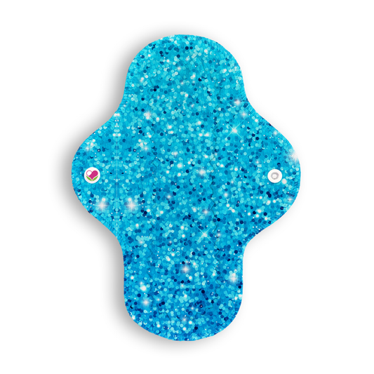 Ligera glitter cielo 22 cms