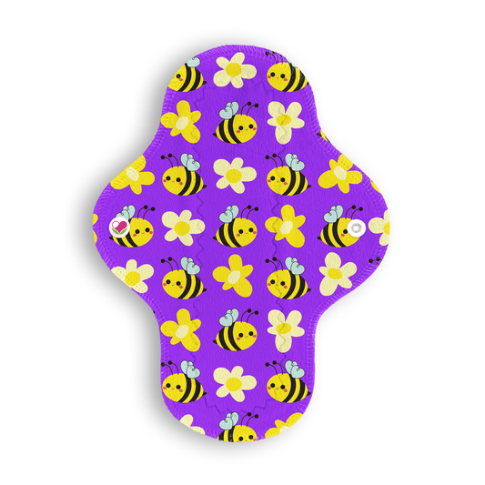 Ligera abejitas morado 22 cms