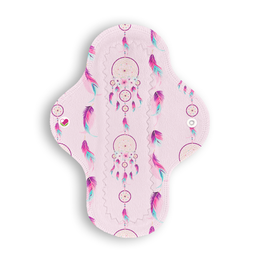 Ligera atrapa sueños rosa 22 cms