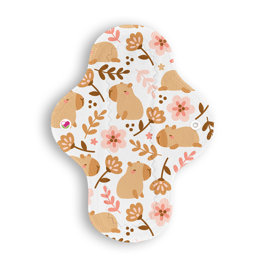 Ligera capibara blanco 22 cms