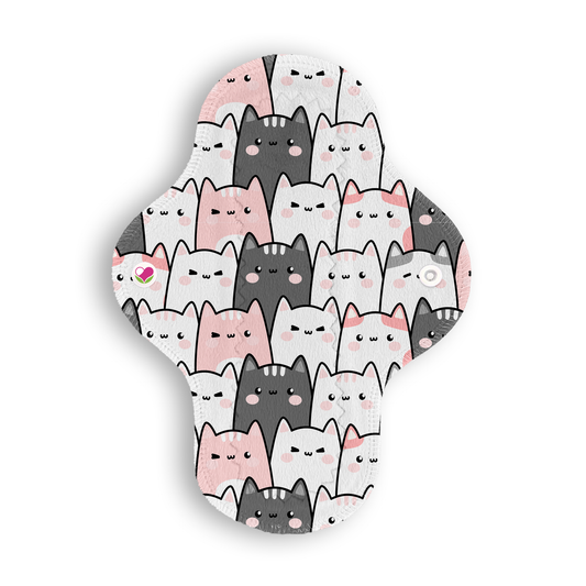 Ligera gatitos rosita gris 22 cms