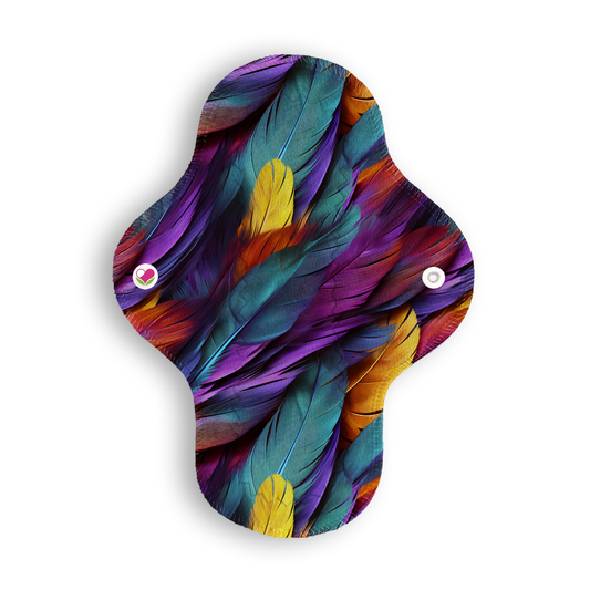 Ligera plumas morado new 22 cms