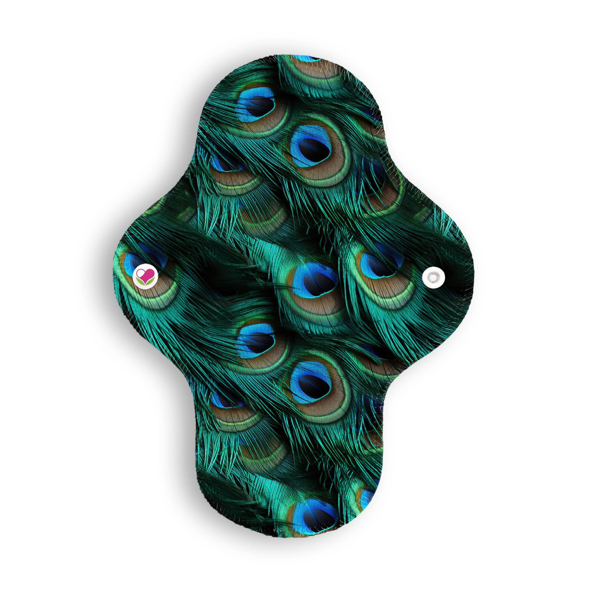 Ligera plumas pavo real 22 cms