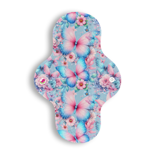 Regular mariposas turquesa 26 cms