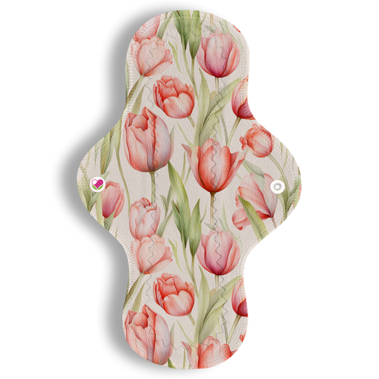 Abundante tulipanes pastel 29 cms