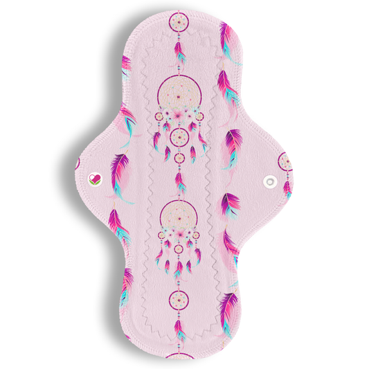 Abundante atrapa sueños rosa 29 cms