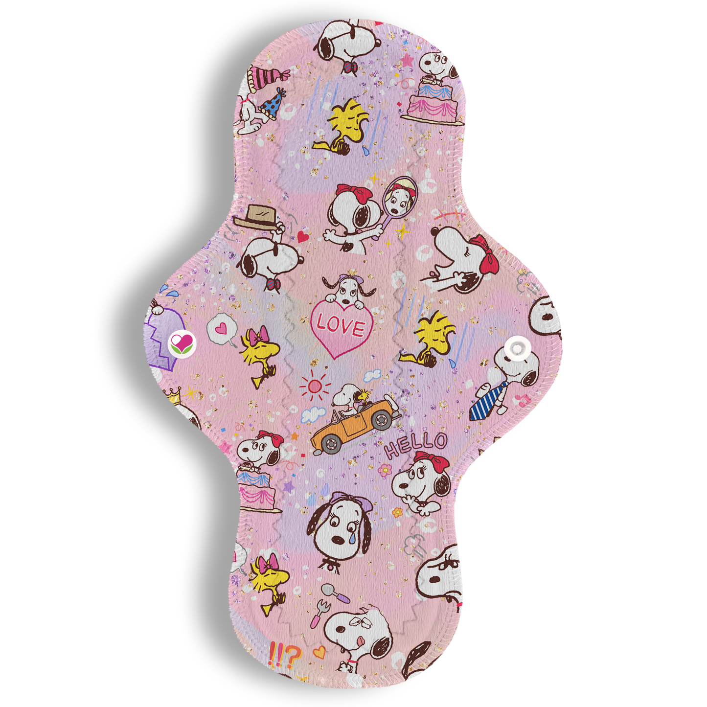 Abundante snoopy rosa 29 cms