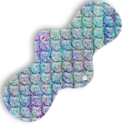 Nocturna escamas glitter menta 36 cms