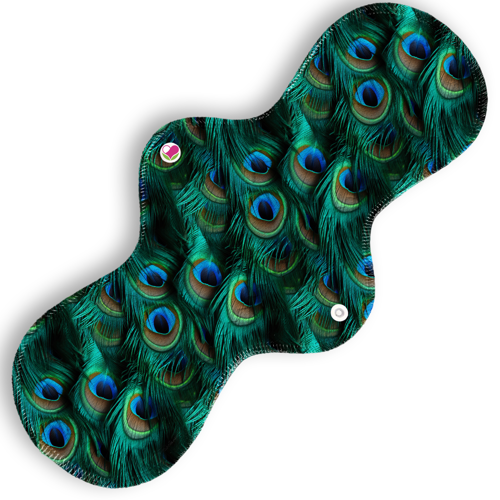 Nocturna plumas pavo real 36 cms