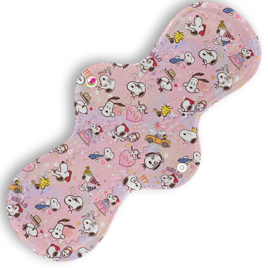 Nocturna snoopy rosa 36 cms