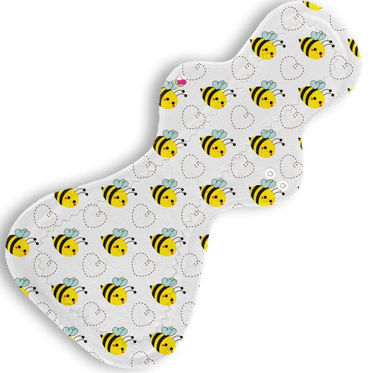 Plus abejitas blanco 40 cms