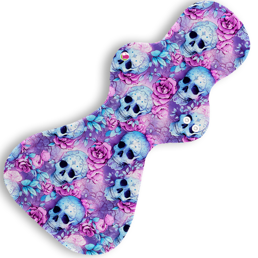 Plus calaveras lila 40 cms