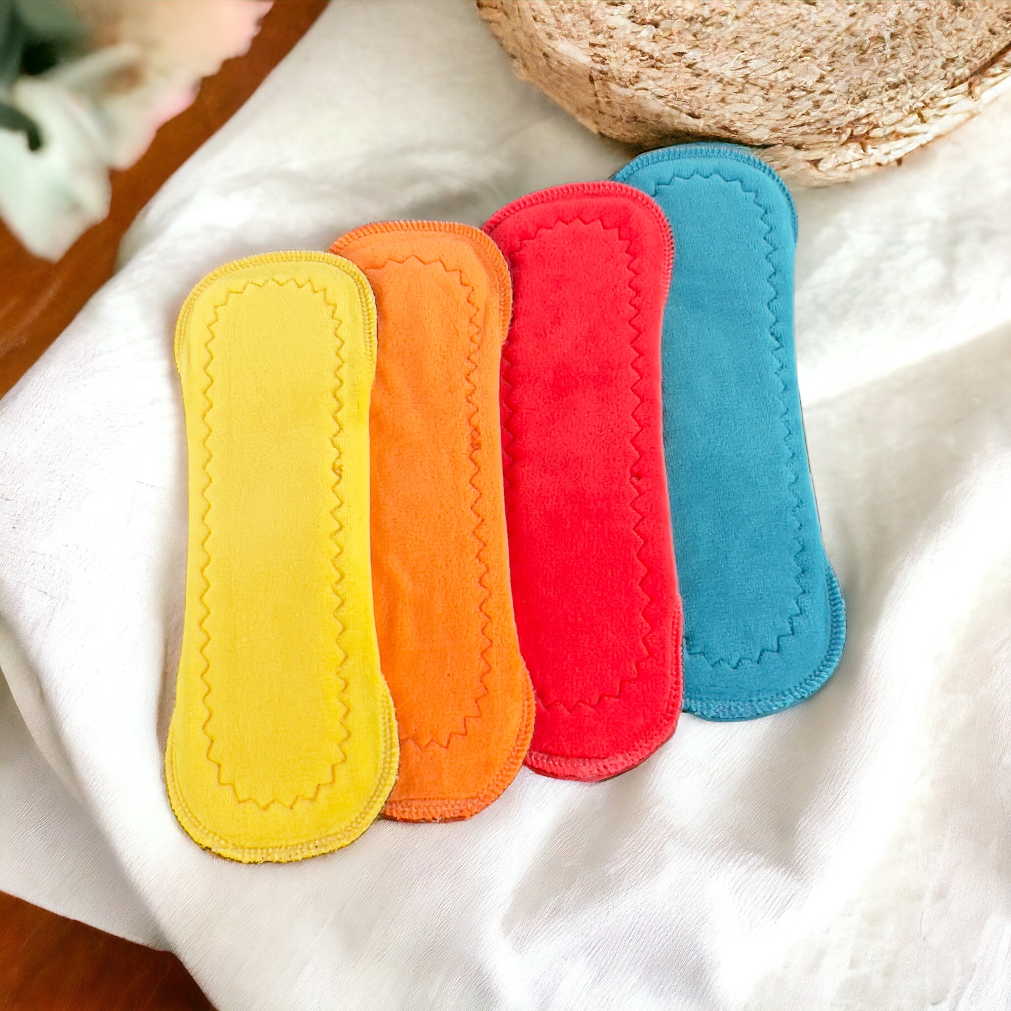 Ecopack regular arcoiris 4 pzas algodón