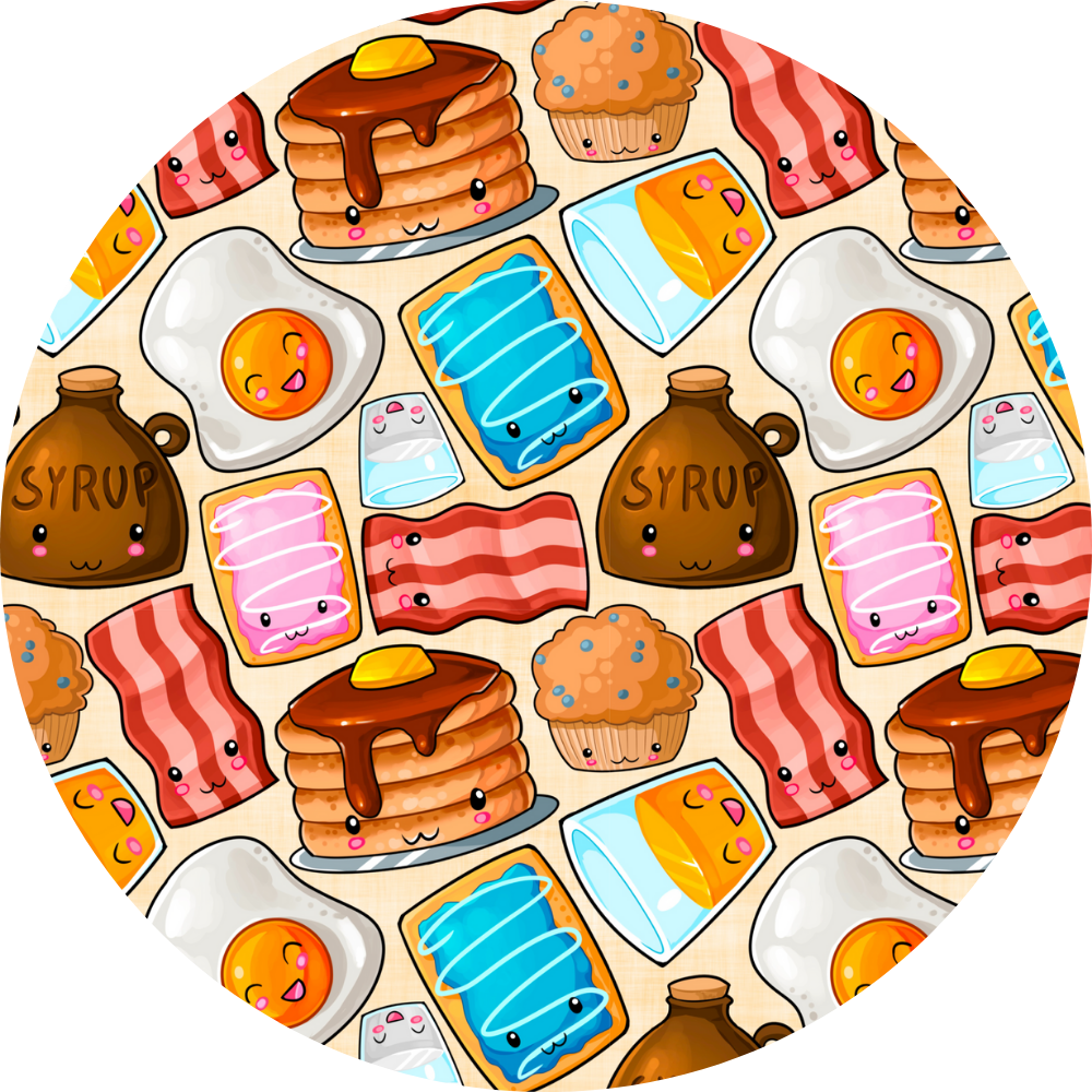 Mandil desayuno kawaii