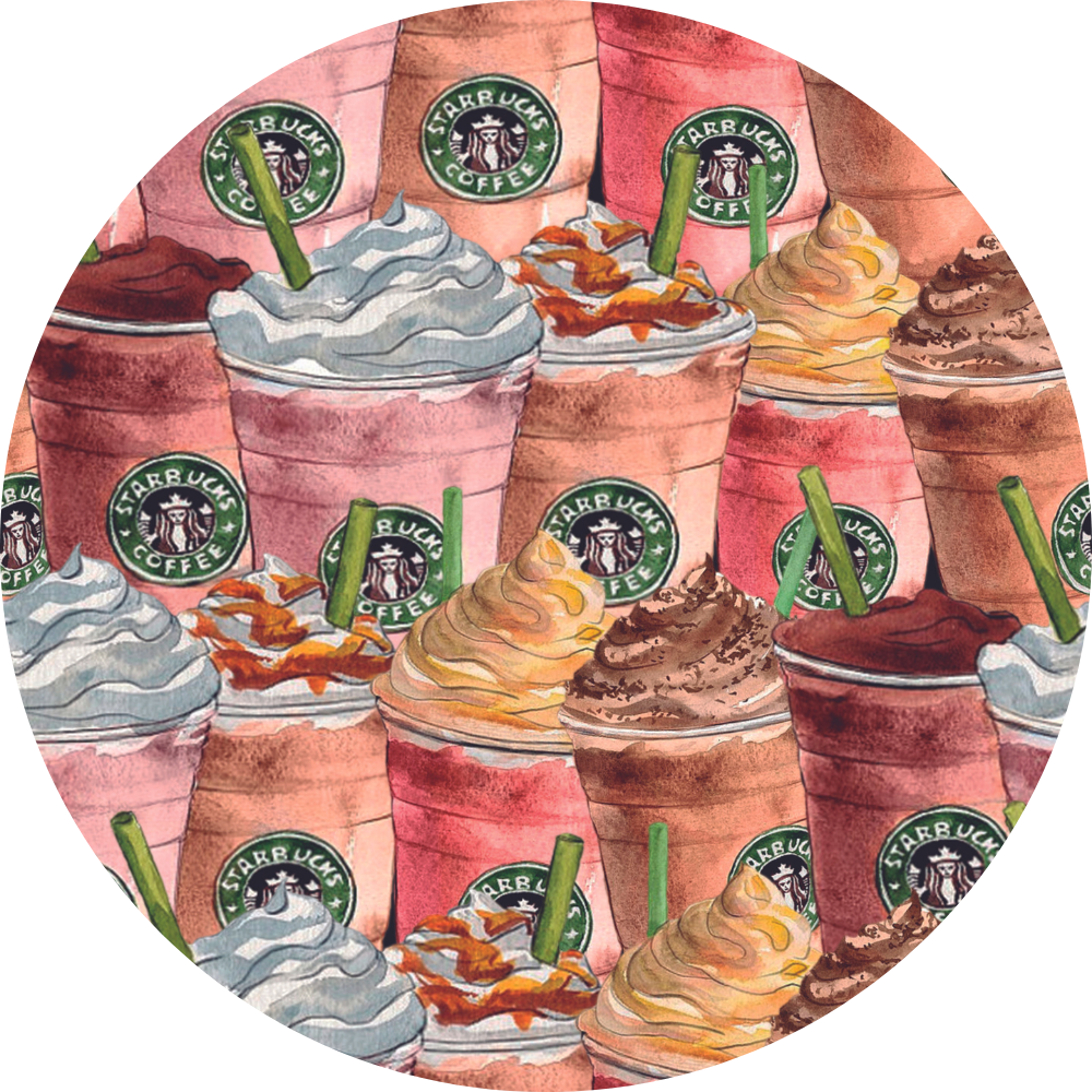 Mandil starbucks rosa