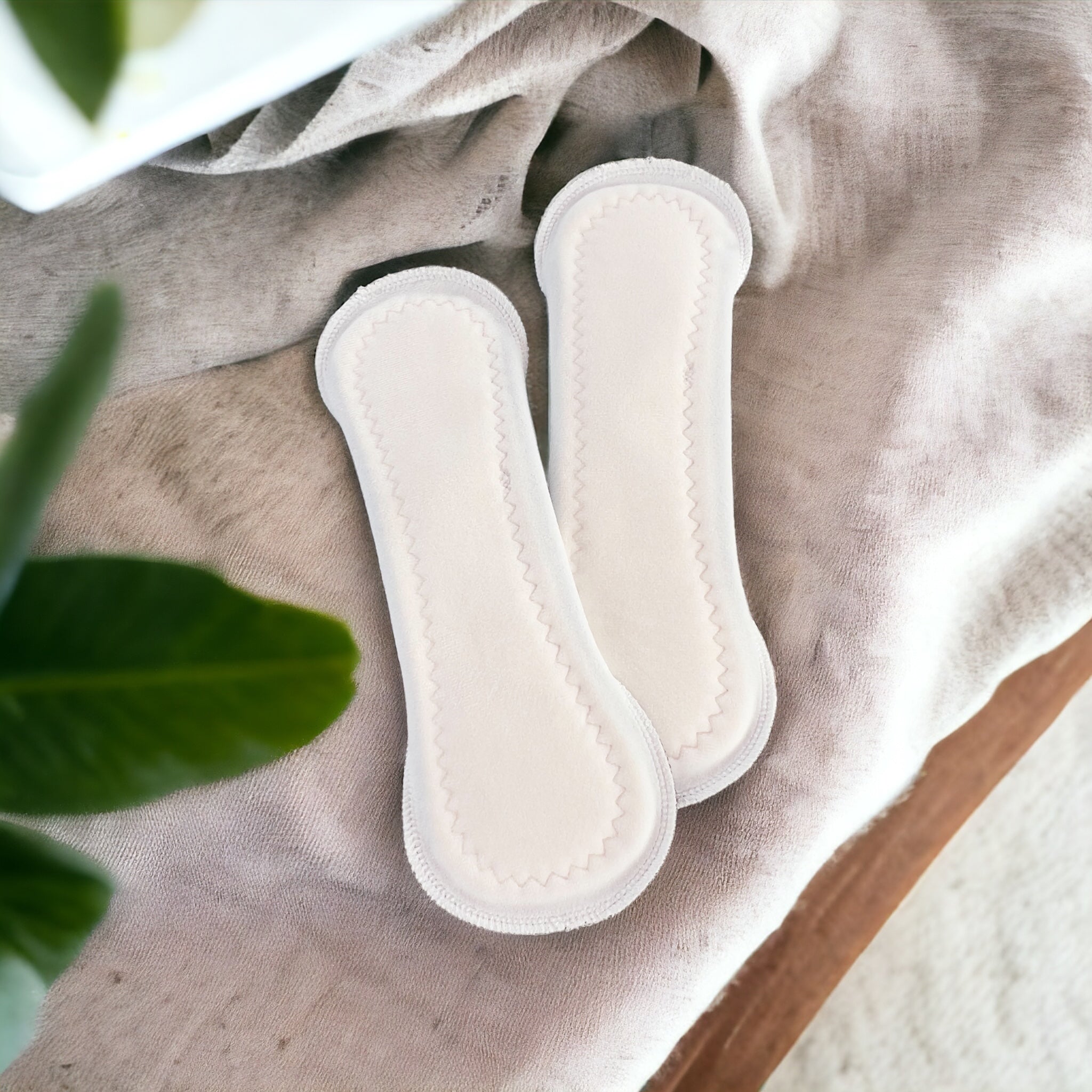 Ecopack abundante blanco 2 piezas minky