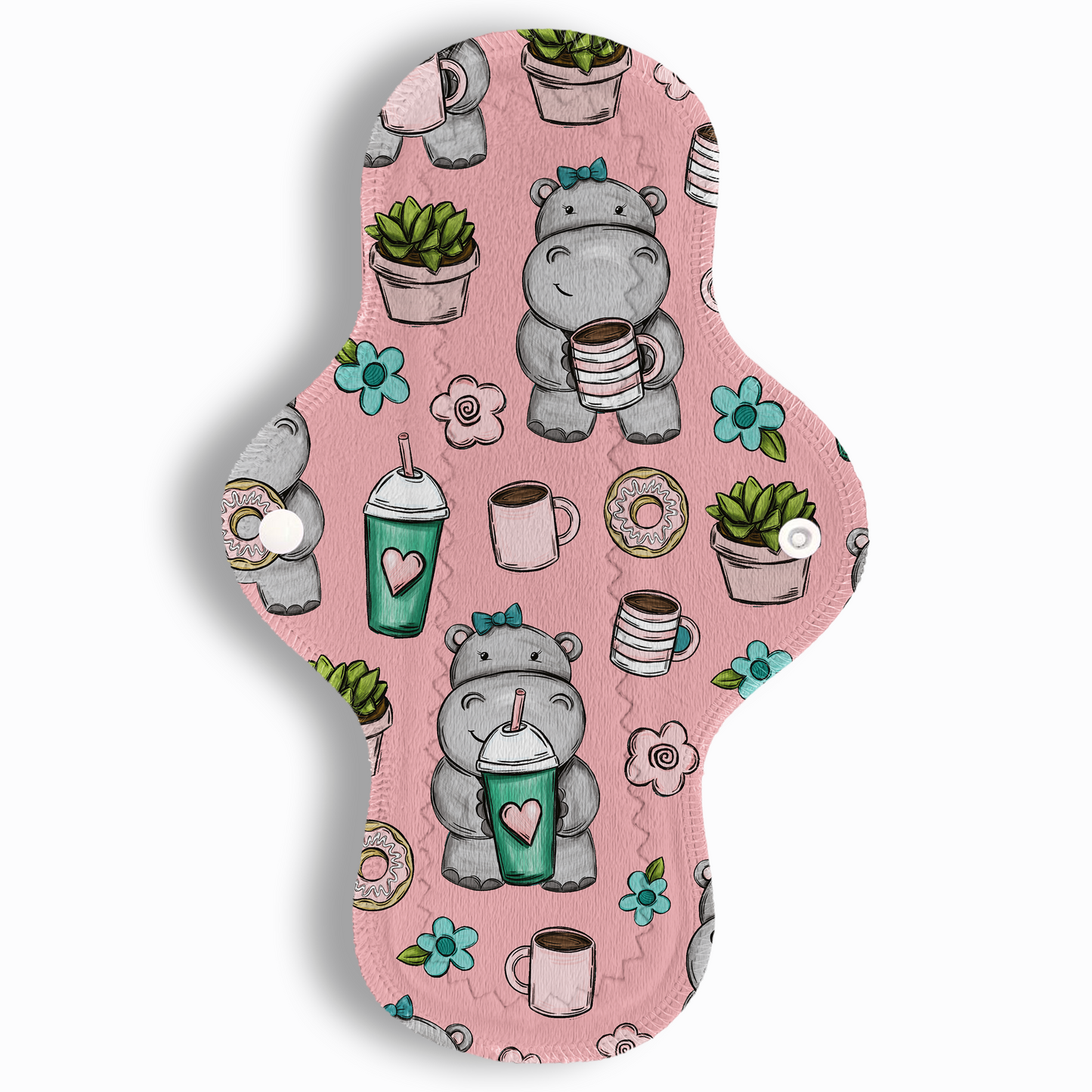 Abundante hippos salmón 29 cms