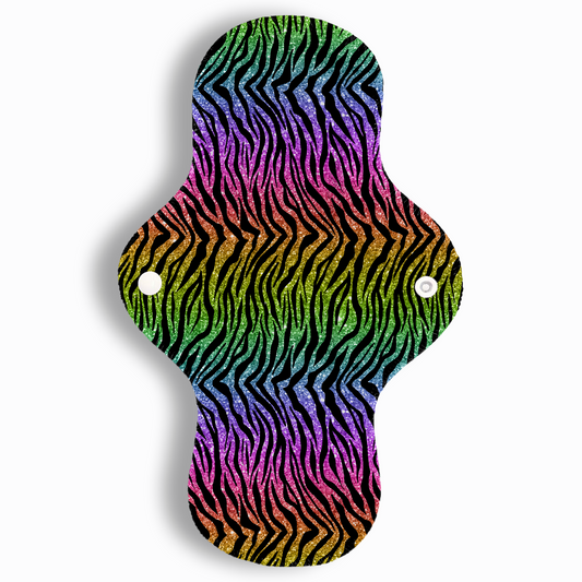 Abundante zebra glitter 29 cms