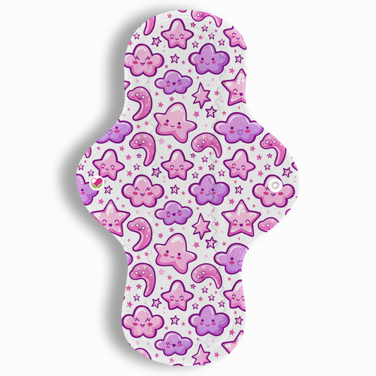 Abundante estrellitas morado rosa 29 cms