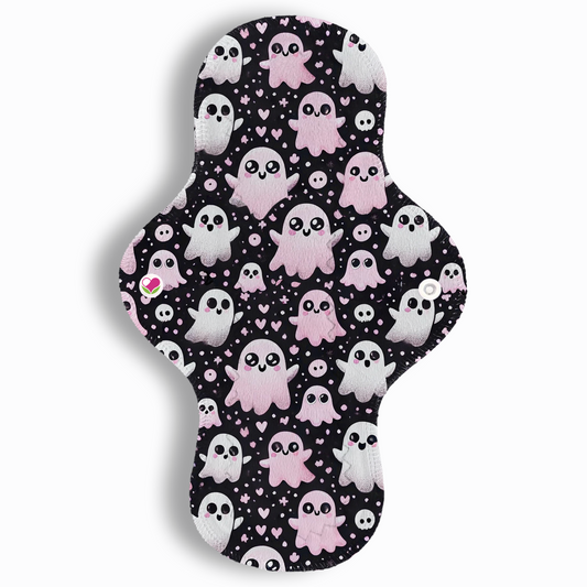 Abundante fantasma kawaii rosa negro 29 cms
