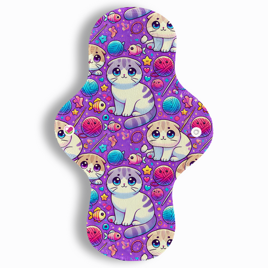 Abundante gatitos cute morado 29 cms