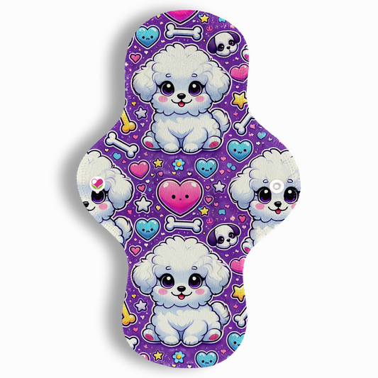 Abundante perritos cute morado 29 cms