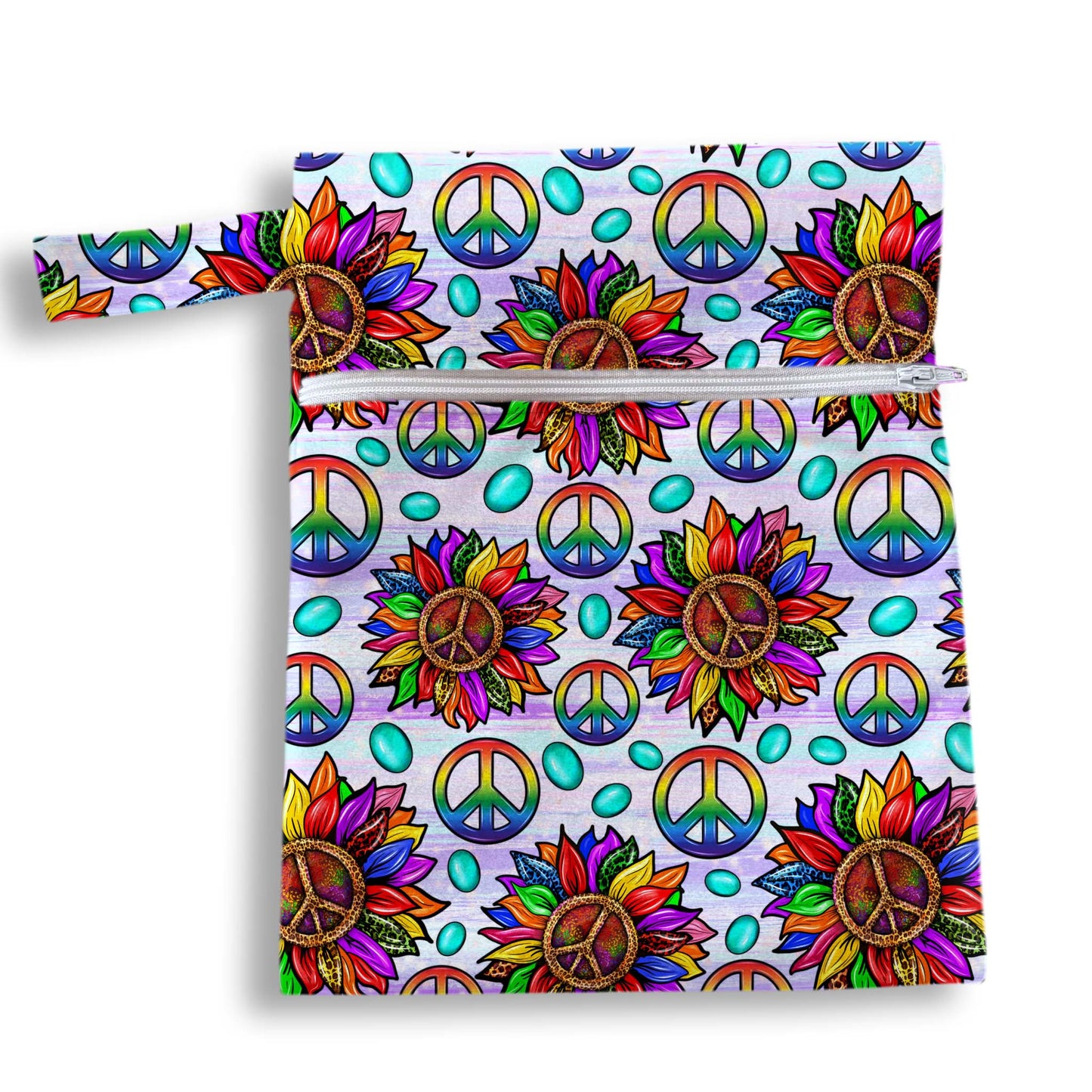 Bolsa amor y paz 18 x 25 cms