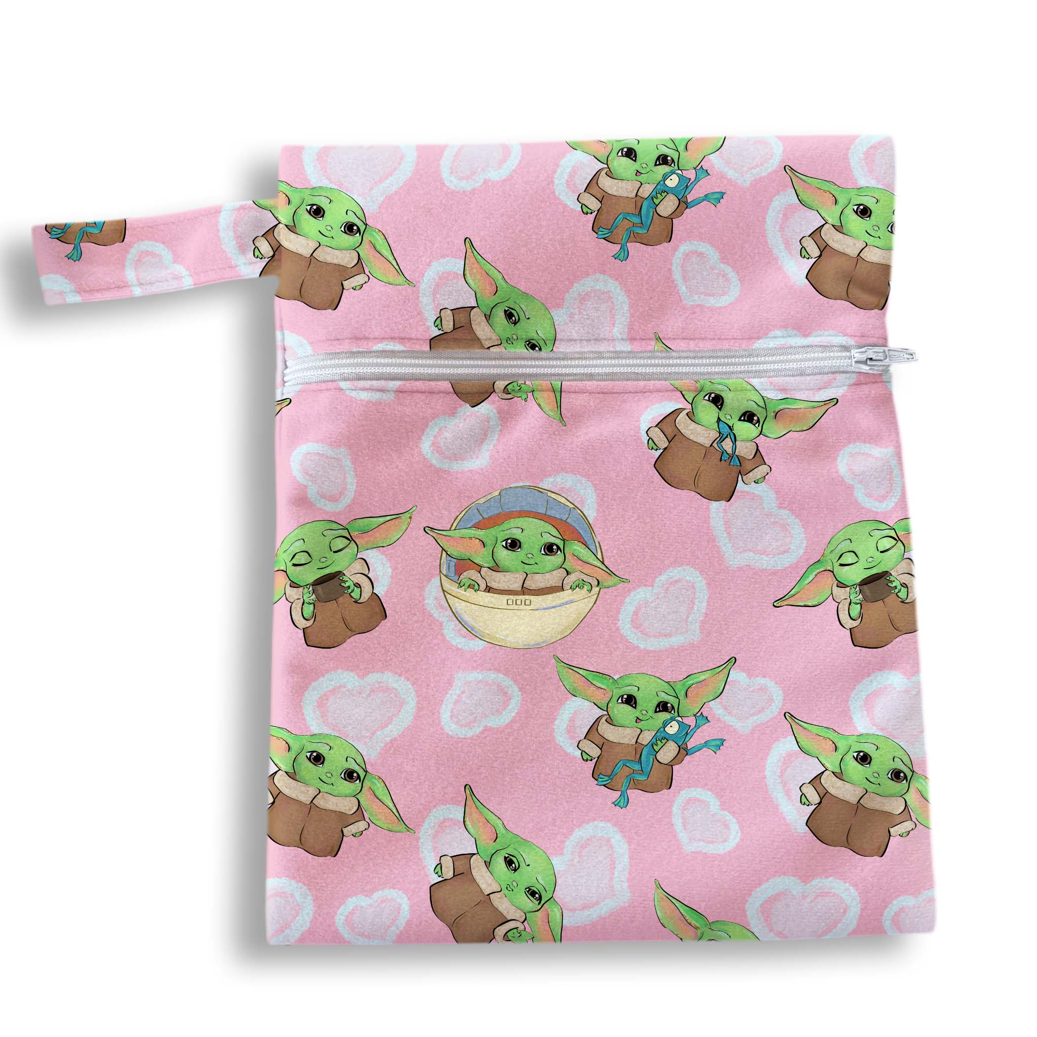 Bolsa baby yodha rosa 18 x 25 cms