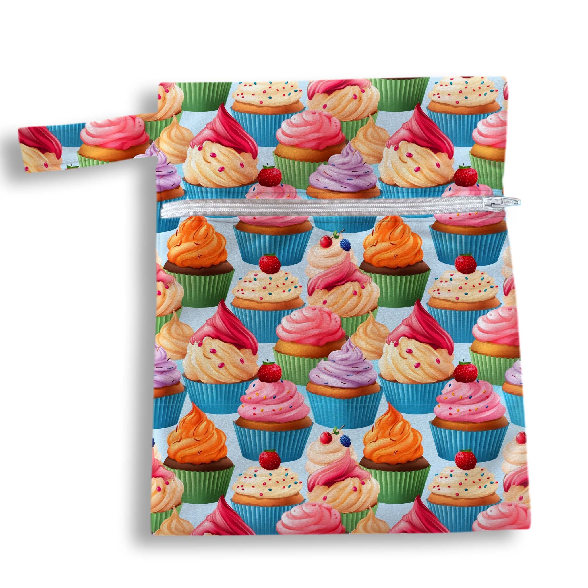 Bolsa cup cakes colors 18 x 25 cms